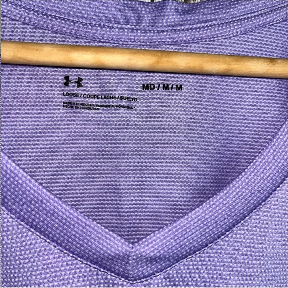 Under Armor Purple Loose Fit Tee - Picture 5 of 5